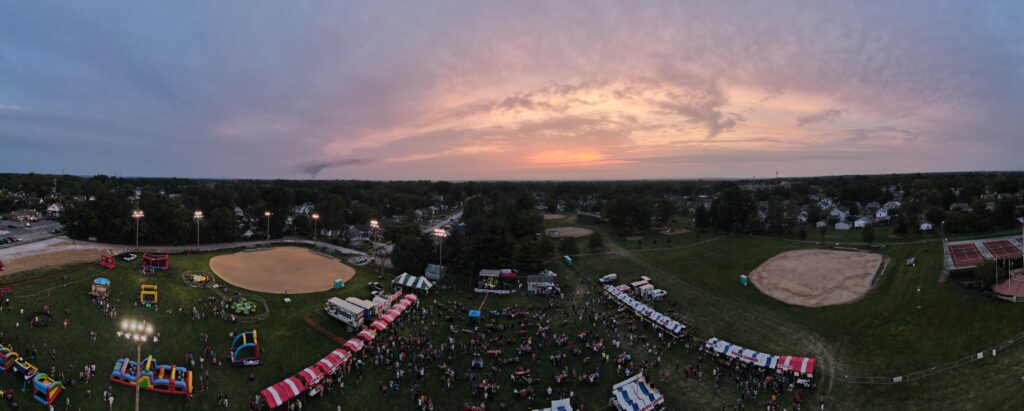 Wide Angle view of the Days in the Park Festival